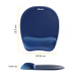 Fellowes Memory Foam Mouse Pad/Wrist Fellowes Memory Foam Mouse Pad/Wrist